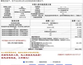 中国人保车险价格查询 中国人保车险价格查询电话