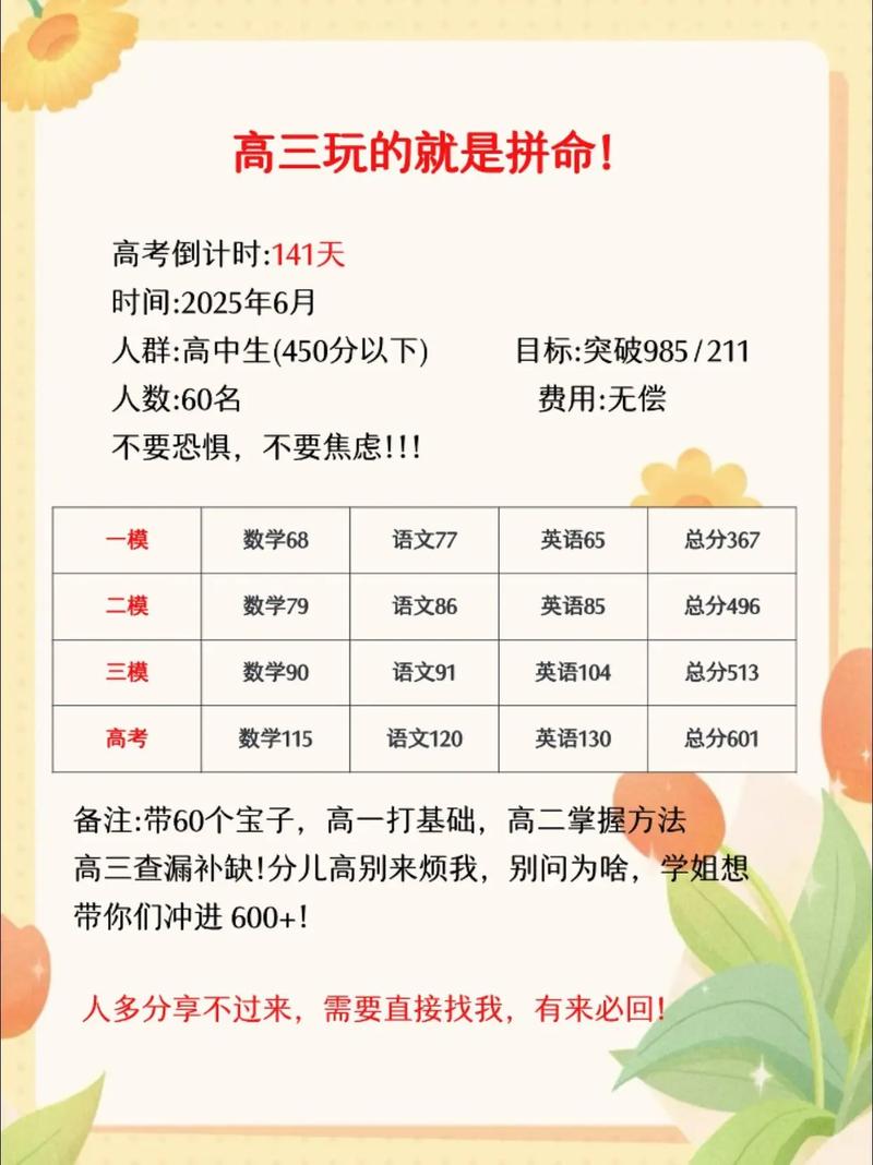 高三能从300分提到500分吗/高三300分能逆袭550分吗